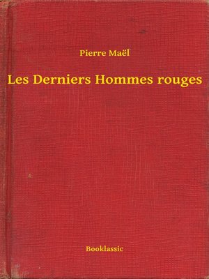 cover image of Les Derniers Hommes rouges